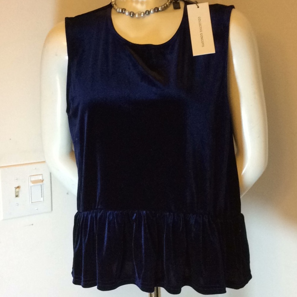 NWT VELVET ROYAL BLUE TOP